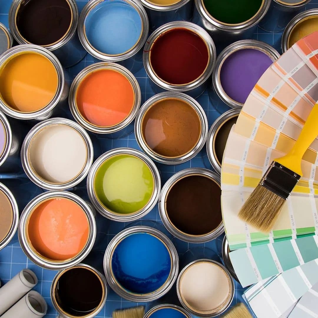 different paint colors