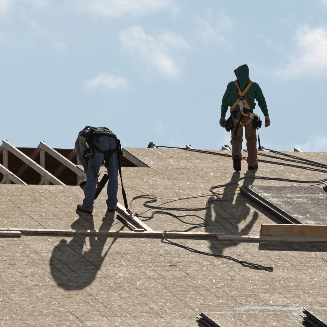 building new roof