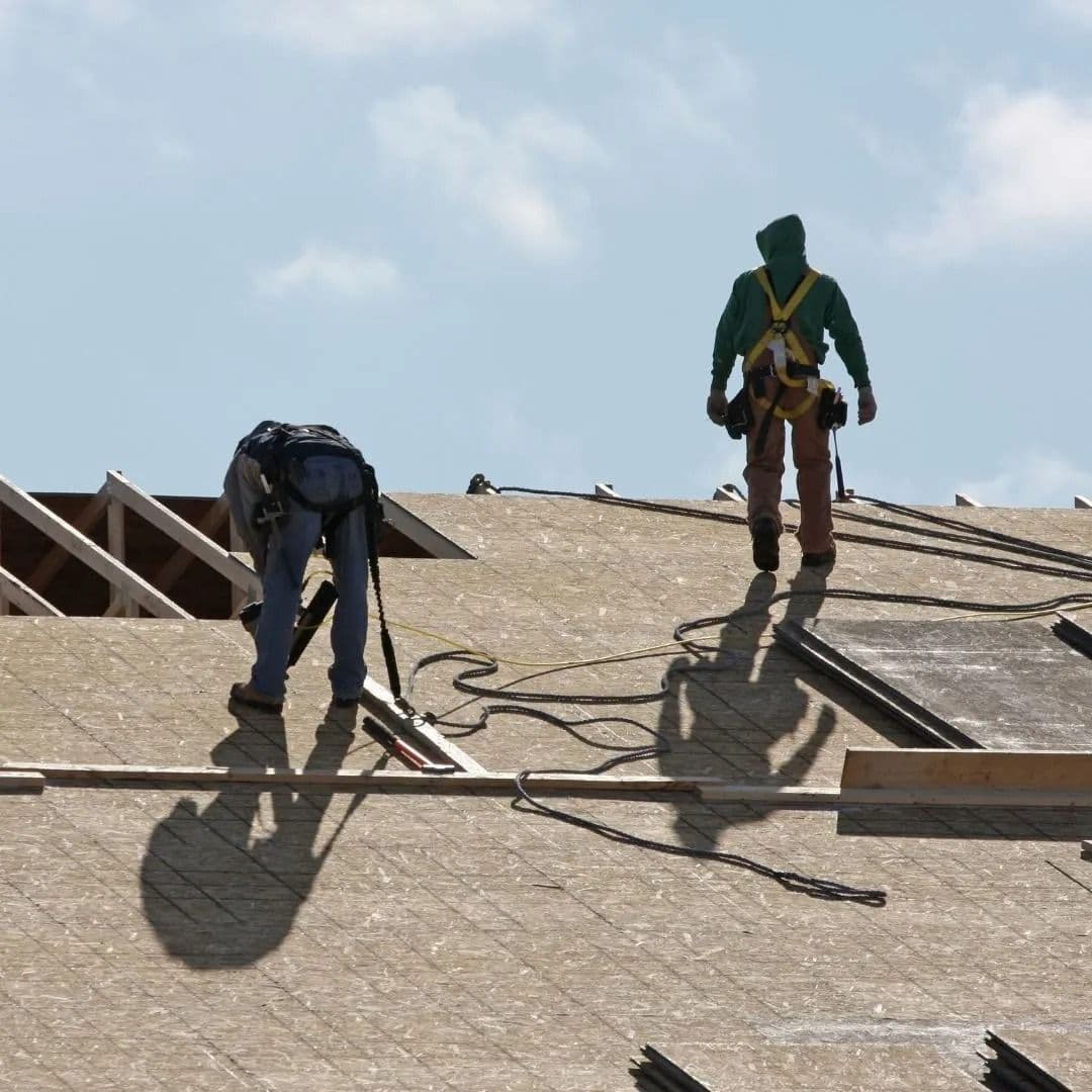 2 roofers